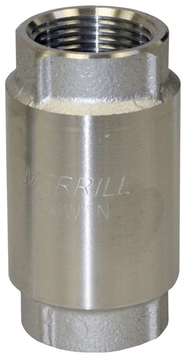 Merrill stainless steel valve